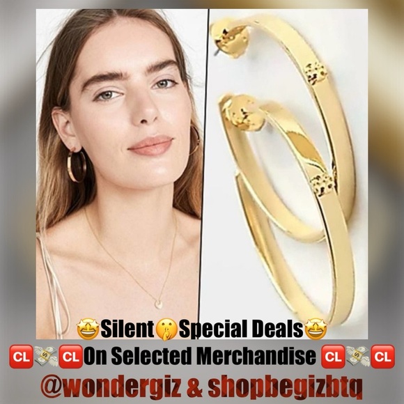 🆕 Tory Burch  Authentic Earrings At Awesome Prices To Buy Now & Save - Picture 2 of 11